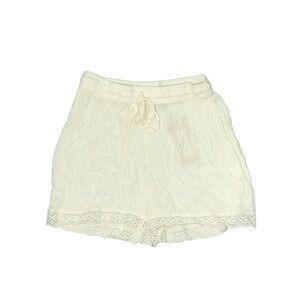 Nasty Gal Cream High Waist Shorts